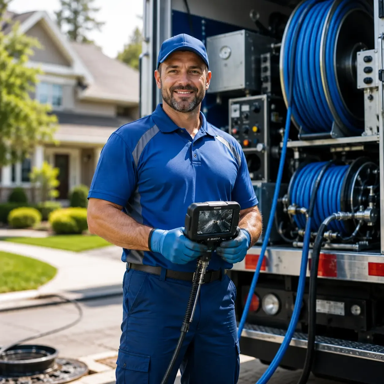Local outdoor drain cleaning specialists in Calhoun City, MS